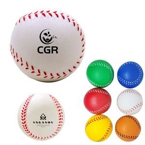 2.48 Inch Mini Foam Baseball Squeeze Stress Relief Ball for Kid Themed Party Favors Sports Gifts