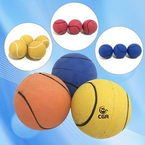 Inventive Tennis Fetch Ball Pet Toy