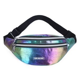 Glitter Holographic Fanny Pack Belt Bag