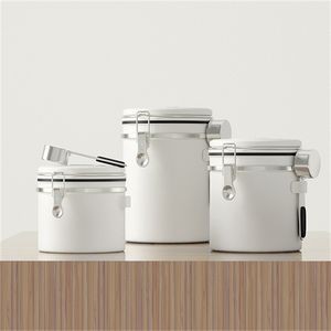 Stainless Steel Airtight Coffee Canister Includes Scoop