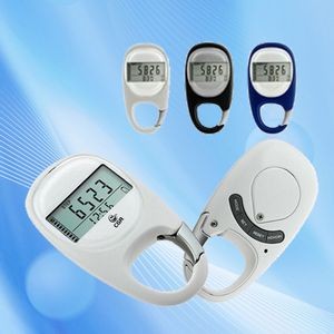 3D Pedometer with Carabiner