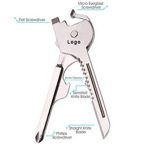 Stainless Steel Multi-Function Keychain