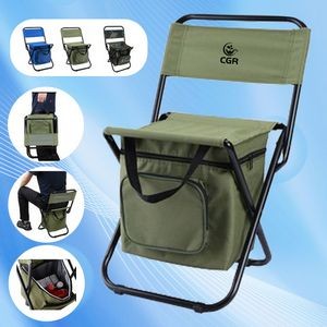 Chair-Integrated Cooler Backpack