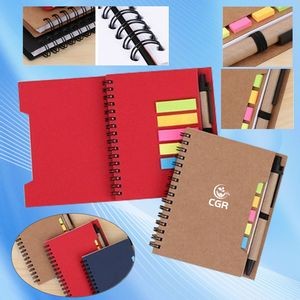 Personalized Notebook Featuring Sticky Notes