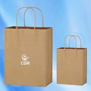 Eco-Friendly Brown Paper Shopper Bag