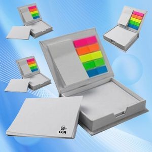 Personalized Sticky Notes Set in a Custom Memo Pad Box