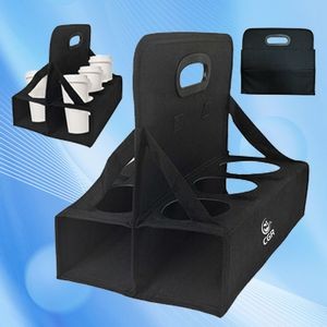 Collapsible Beverage Cup Caddy