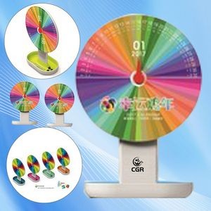 Creative Stand Desk Calendar - Wheel of Fortune Edition
