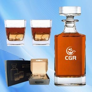 Elegant Whiskey Decanter Collection