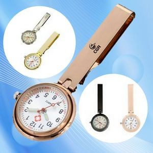 Nurse Chest Watch with Medical-Grade Alloy Clip
