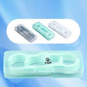 10-Pack Disposable Dental Floss Picks