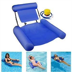 Water Pool Inflatable Lounge Chair Float for Relaxing and Floating in the Pool