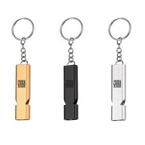 Emergency Whistle with Key Ring Attachment