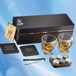 Classy Whiskey Glass Stone Kit