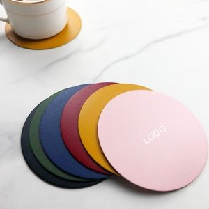 Personalized Leather Drink Coasters