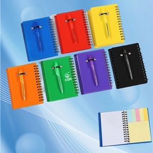Steno Pad with Pen for Convenient Note-Taking and Writing