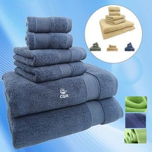 Soft & Plush 6-Piece Cotton Bath Towel Bundle