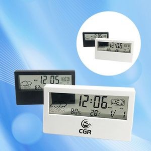 Clear LCD Weather Clock