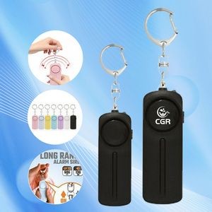 LED Personal Safety Alarm Keychain