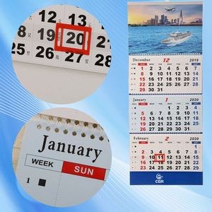 Quarterly Planner with Sliding Date Marker