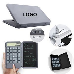 12-Digit Large Display Office Desk Calcultors With Erasable Writing Table