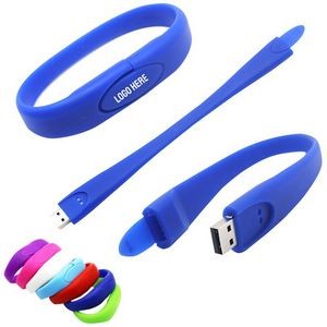 8 GB Silicone USB Flash Drive Wristband Bracelet