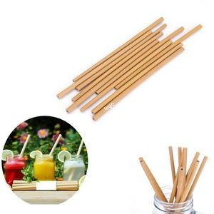 Bamboo Drinking Straws w/Brush