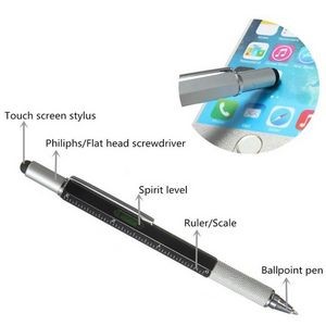 6-in-1 Multi-Functional Ballpoint Pen