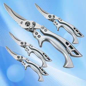 Stainless Steel Scissors with Aluminum Grip
