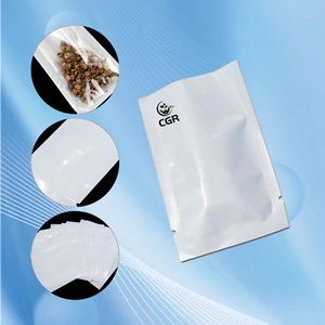 White Clear Vacuum Seal Plastic Bag