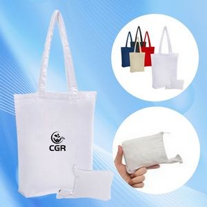 Collapsible Fabric Shopping Tote