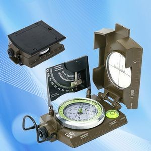 Zinc Alloy Outdoor Multi-Function Navigation Compass