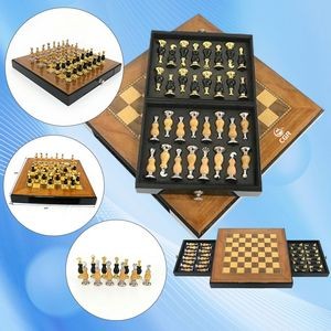 Classic Metal Chess Game