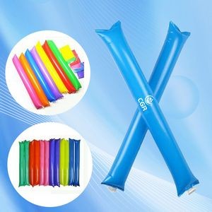 Cheering Sticks Plastic Cheerleading Spirit Stick Clapper Inflatable for Sporting Events