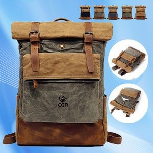 Expedition-ready Waxed Canvas Travel Pack