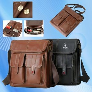 Executive Leather Work Companion Bag