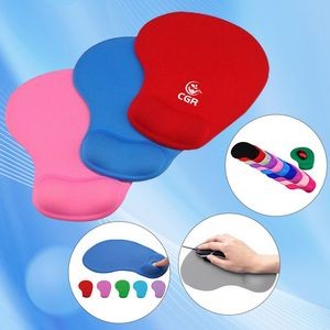 Mouse Pad with Wrist Support in Silicone Gel