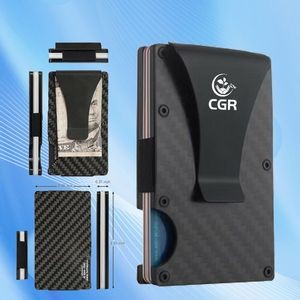 Sleek Carbon Fiber Card Wallet