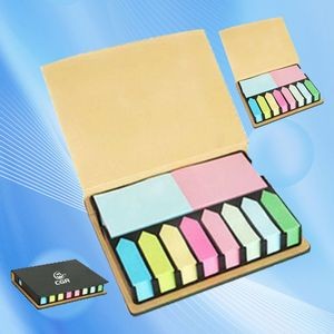 PU Cover Sticky Notes Notebook for Professional Office Use