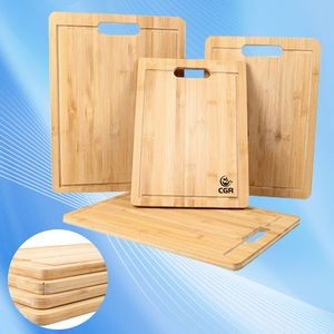 Bamboo Cutting Board with Juice Channel