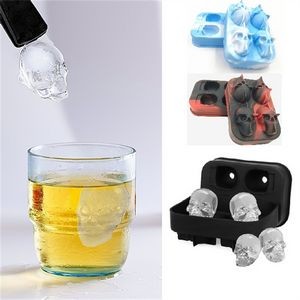 3D Silicone Skull Ice Mould