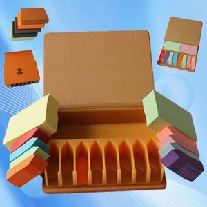 Compact Sticky Notes Set in a Portable Box