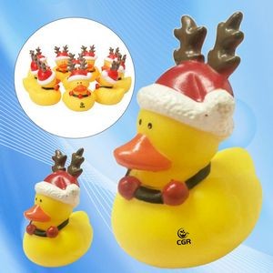 Festive Antlered Ducky