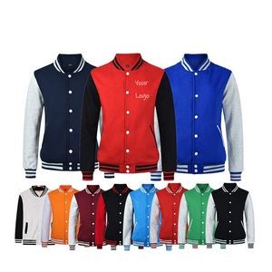 Baseball Bomber Jacket for Classic Sporty Style and Comfort