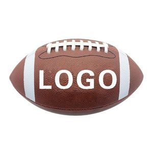 Size 9 Composite Leather Indoor/Outdoor Footballs for Training