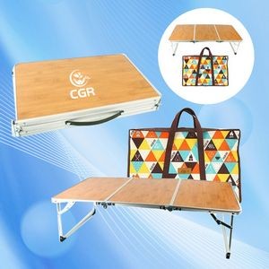 Foldable Table for Open-Air Use
