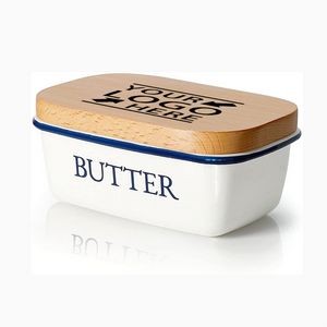 Enamel Butter Container