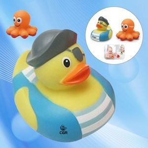 Nautical Rubber Duck and Octopus Set