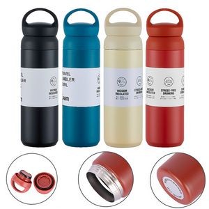Stainless Steel Vacuum Bottle - 17 oz