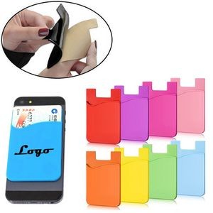 Silicone Stick on Card Holder
